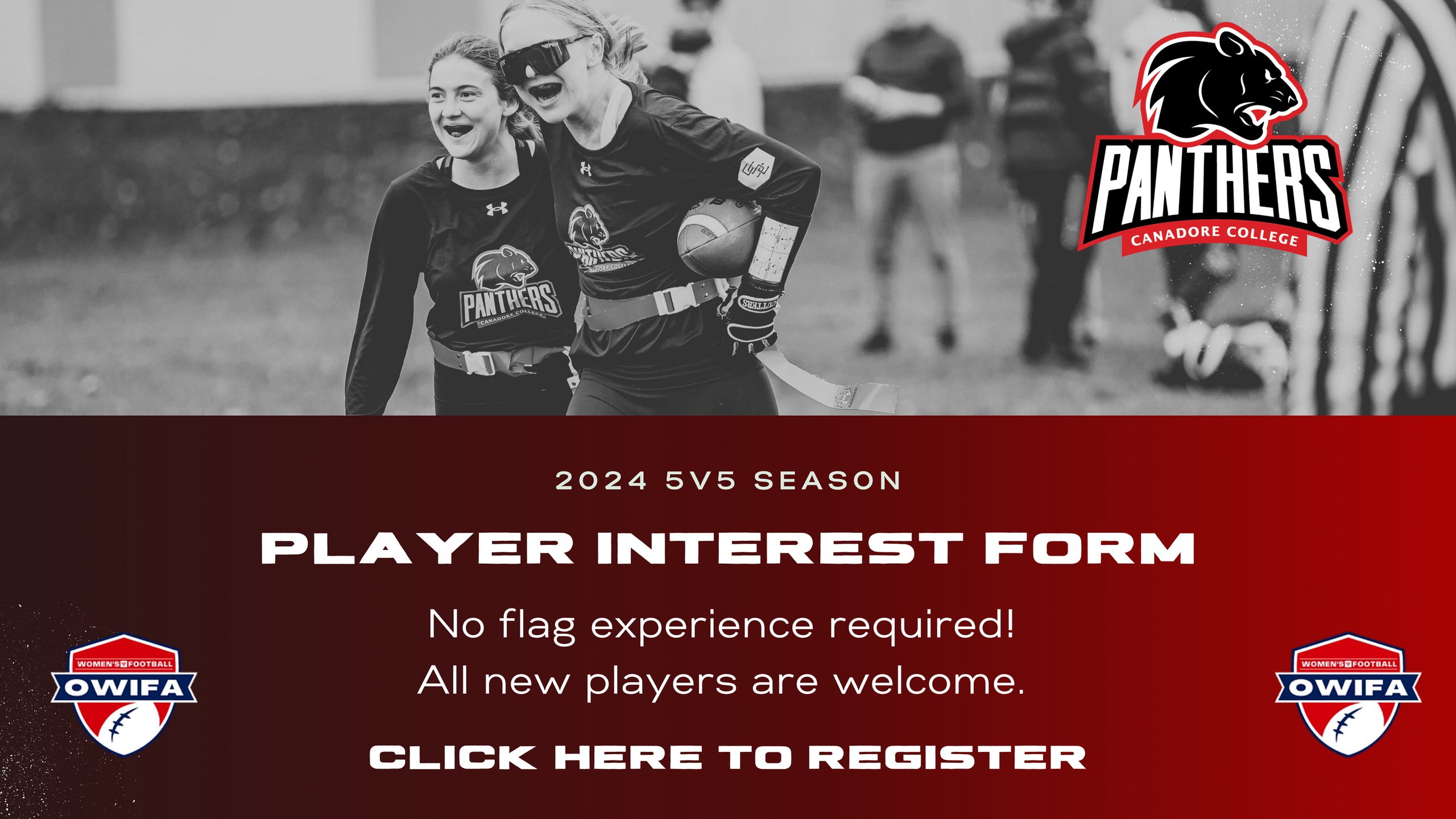 Attention Panthers Flag Football Fans